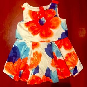 Janie and Jack Flower Summer Dress